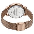 Fastrack Style Up Quartz Analog Mother Of Pearl Dial Rose Gold Stainless Steel Strap Watch For Girls - image number 4
