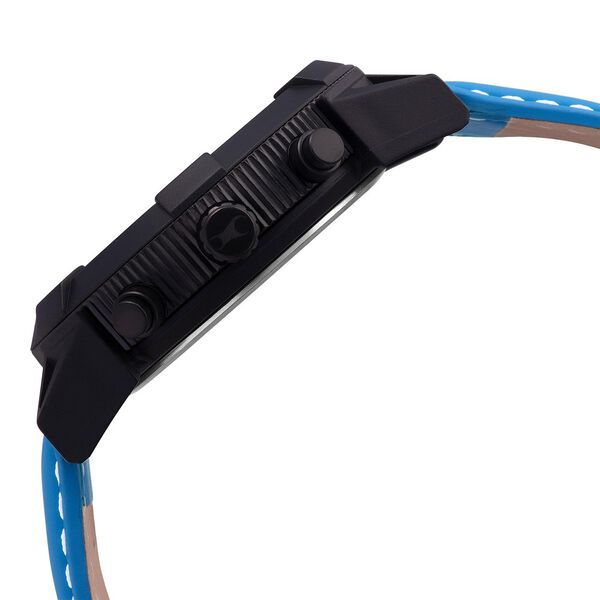 Fastrack Modular Quartz Analog Blue Dial Leather Strap Watch for Guys - image number 3