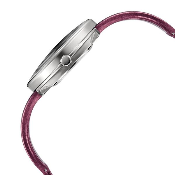 Fastrack Vyb Siren Quartz Analog Maroon Dial Metal Strap Watch for Girls - image number 4