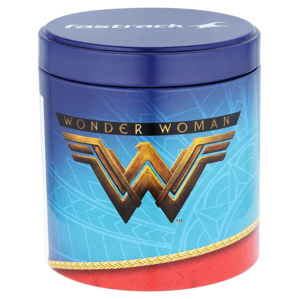 Fastrack Wonder Woman Quartz Analog Silver Dial Leather Strap Watch for Girls - image number 6