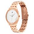 Fastrack Stunners Quartz Analog White Dial Stainless Steel Strap Watch for Girls - image number 3