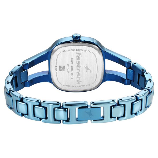 Fastrack Pulse Quartz Analog Mother Of Pearl Dial Metal Strap Watch for Girls - image number 4
