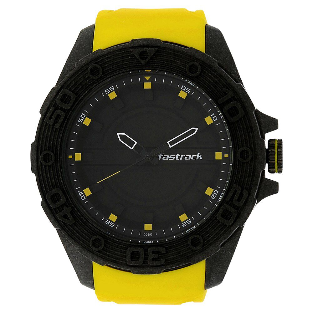 Fastrack watch yellow colour 2025