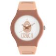 Fastrack Quartz Analog Black Dial Silicone Strap Watch for Unisex