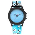 Fastrack Arcade Quartz Analog Blue Dial Silicone Strap Unisex Watch - image number 1