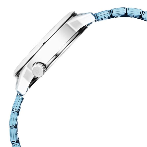 Fastrack Exuberant Quartz Analog Blue Dial Metal Strap Watch for Guys - image number 4
