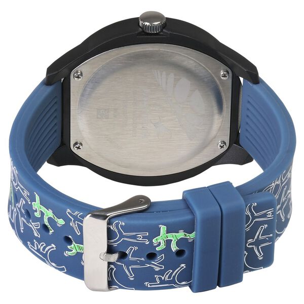 Fastrack Quartz Analog Black Dial Silicone Strap Watch for Unisex - image number 4