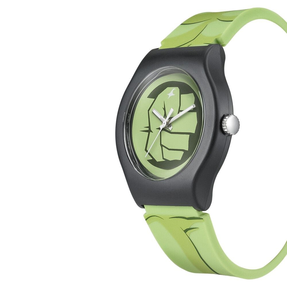 Buy Online Fastrack Avengers End Game Quartz Analog Two Toned Dial Silicone Strap Unisex Watch 9915pp92 Fastrack