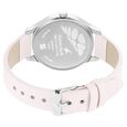 Fastrack Stunners Quartz Analog White Dial Leather Strap Watch for Girls - image number 5