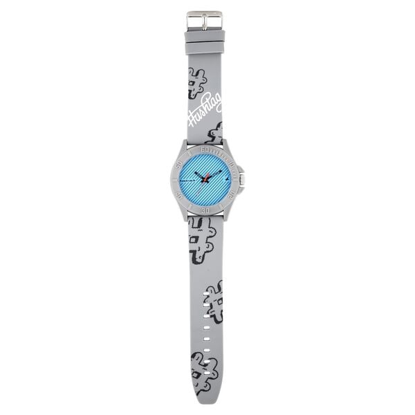 Fastrack Hashtag Quartz Analog Multicoloured Dial Silicone Strap Unisex Watch - image number 5