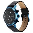 Fastrack Kronos Multifunction Black Dial Leather Strap Watch for Guys - image number 4