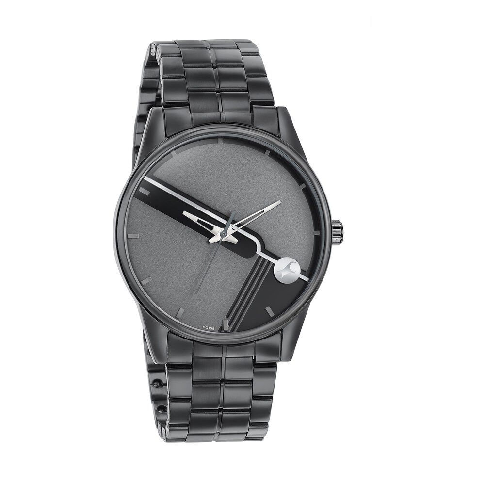 Buy Online Fastrack Stunners Quartz Analog Grey Dial Stainless Steel Strap Watch for Guys 3305nm02 Fastrack
