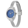 Fastrack Quartz Analog Blue Dial Metal Strap Watch for Girls - image number 1