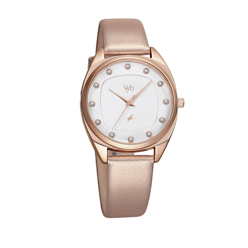 Fastrack ladies watches store with leather belt