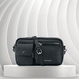 Fastrack Zip-Zone Sling Bag in Black - image number 0