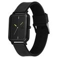 Fastrack Hype Neo Chic Quartz Analog Black Dial Silicone Strap Watch For Unisex - image number 2