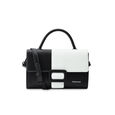 Fastrack Snap and Style Satchel in Black and  white - image number 1