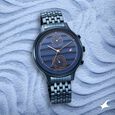 Fastrack Style Up Blue Dial Stainless Steel Strap Watch for Girls - image number 0
