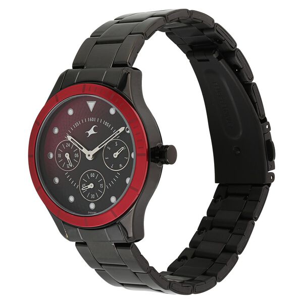 Fastrack All Nighters Quartz Multifunction Bicolour Dial Metal Strap Watch for Girls - image number 1
