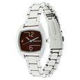 Fastrack Bare Basics Quartz Analog Brown Dial Stainless Steel Strap Watch for Girls - image number 1