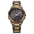 Vyb Nimbus By Fastrack Quartz Analog Grey Dial Two Toned Stainless Steel Strap Watch For Guys - image number 1
