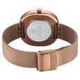 Fastrack Gelato rosegold analog mesh strap watch with Matcha green dial for Girls - image number 5