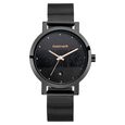Fastrack Animal Print Quartz Analog with Date Black Dial Stainless Steel Strap Watch for Girls - image number 2