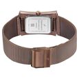 Fastrack Pulse Quartz Analog Brown Dial Stainless Steel Strap Watch for Girls - image number 4