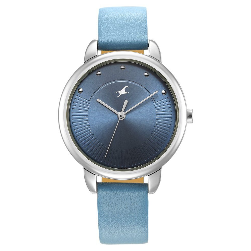 Fastrack watch blue strap best sale