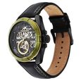 Fastrack Automatics Black Dial Leather Strap Watch for Guys - image number 3