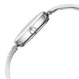 Vyb Seeker By Fastrack Quartz Analog Purple Dial Silver Metal Strap Watch For Girls - image number 4