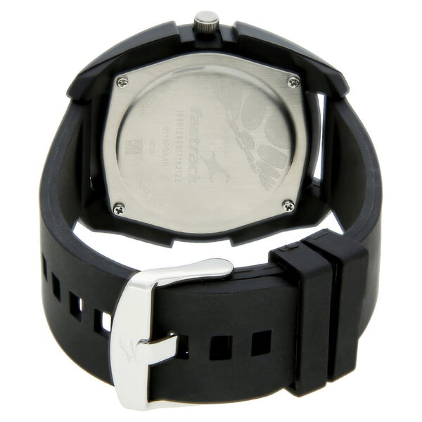 Fastrack Quartz Analog Black Dial PU Strap Watch for Guys - image number 3