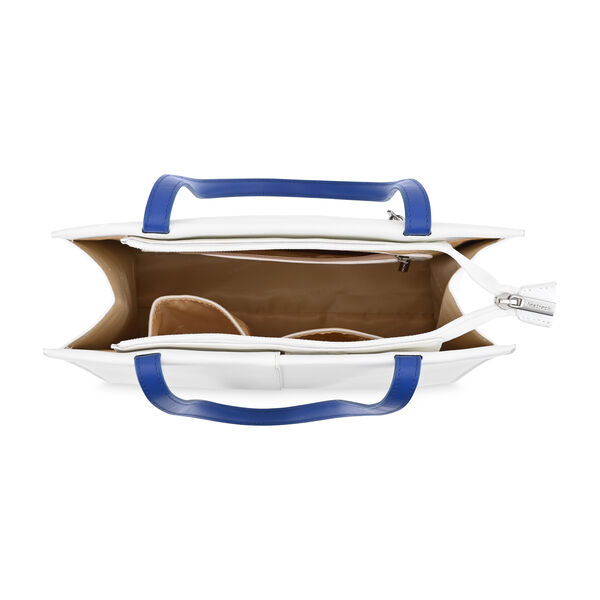 Fastrack White Shoulder Bag with Contrast Straps - image number 7