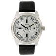 Fastrack Quartz Analog Black Dial Leather Strap Watch for Guys