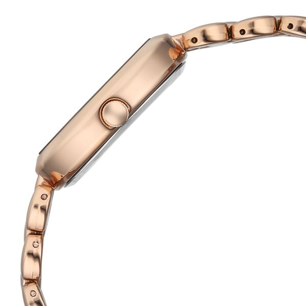 Vyb Enigma By Fastrack Quartz Analog Rose Gold Dial Rose Gold Metal Strap Watch For Girls - image number 4