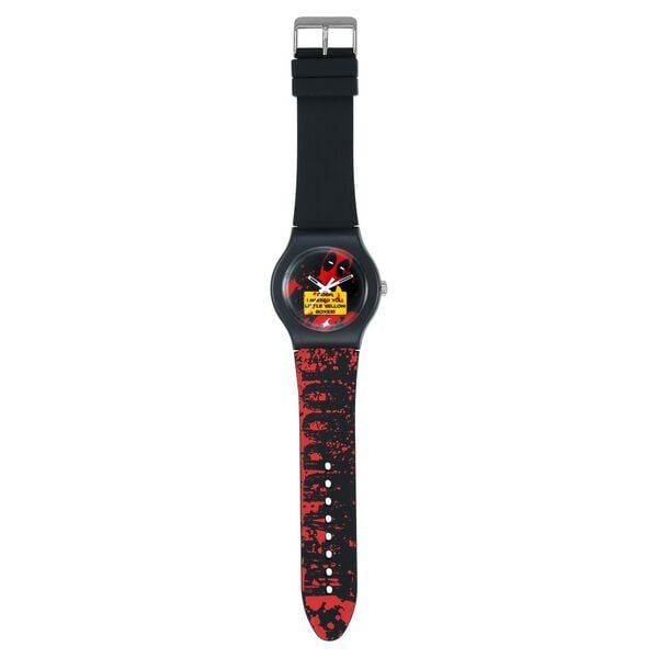 Fastrack Deadpool Quartz Analog Bicolour Dial Silicone Strap Unisex Watch - image number 4