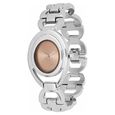 Fastrack Quartz Analog Orange Dial Metal Strap Watch for Girls - image number 1