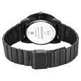 Vyb Arcane By Fastrack Quartz Analog Purple Dial Black Stainless Steel Strap Watch For Guys - image number 5