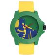 Fastrack Quartz Analog Multicoloured Dial Plastic Strap Watch for Unisex