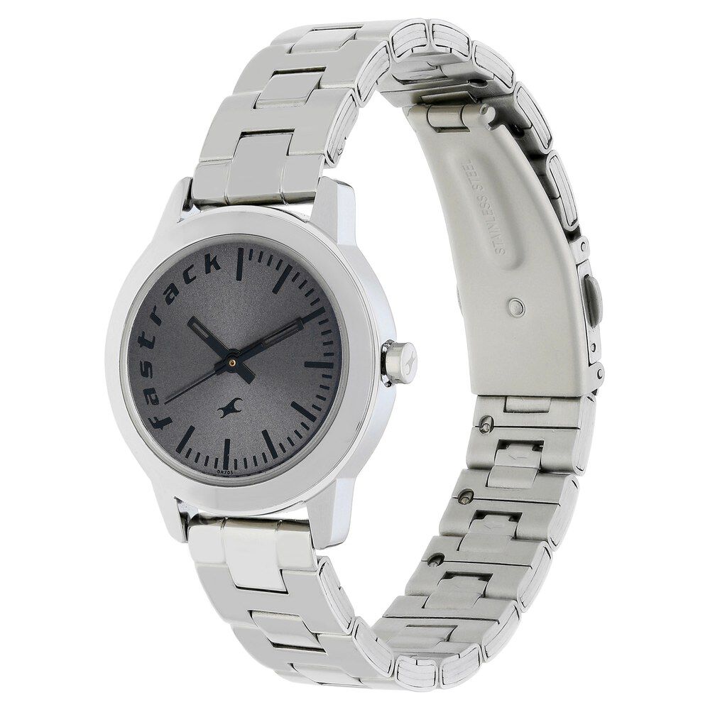 Fastrack grey sale watch