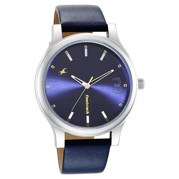 Fastrack Quartz Analog Blue Dial Watch for Guys - image number 1