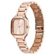 Fastrack Vyb Minimalist Quartz Analog Rose Gold Dial Metal Strap Watch For Girls - image number 3