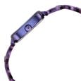 Fastrack Style Up Quartz Analog Purple Mother Of Pearl Dial Purple Metal Strap Watch For Girls - image number 3