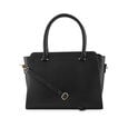 Fastrack Black Large Satchel Bag for Women - image number 1