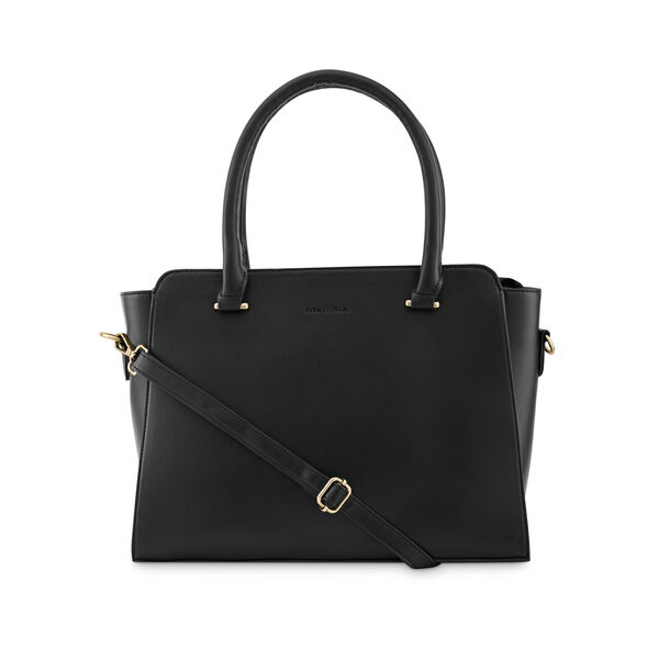 Fastrack Black Large Satchel Bag for Women - image number 1