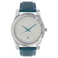 Fastrack Quartz Analog Silver Dial Leather Strap Watch for Girls - image number 0