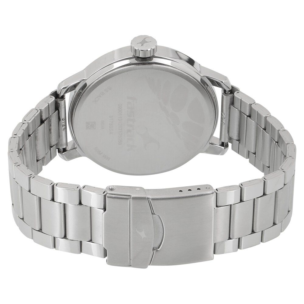 Fastrack Varsity Quartz Analog Green Dial Stainless Steel Strap