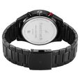 Fastrack Opulence Sun Moon Chronograph Black Dial Black Metal Strap Analog Quartz Watch For Guys - image number 5