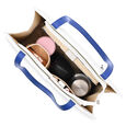 Fastrack White Shoulder Bag with Contrast Straps - image number 6