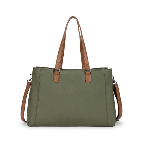 Metro carry laptop tote - olive - image number 5